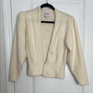 Vintage Cream Women's Cardigan - bridal vibes, romantic date night